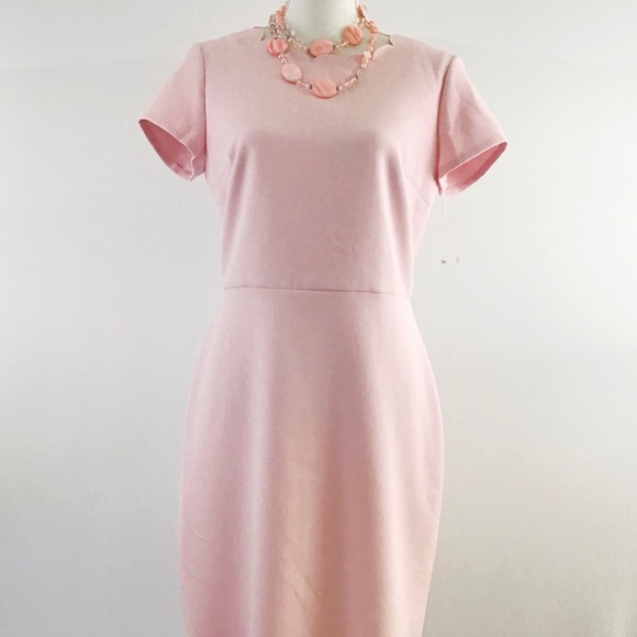 Maison Jules Dresses & Skirts - MAISON JULES PINK BAGUETTE MIDI DRESS